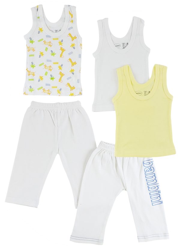 Boys Tank Tops And Track Sweatpants Cs_0433s