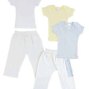 Infant Boys T-shirts And Track Sweatpants Cs_0436m