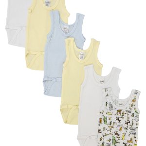Baby 6 Pc Onezies And Tank Tops Nc_0498l