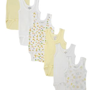 Unisex Baby 6 Pc Onezies And Tank Tops Nc_0510nb