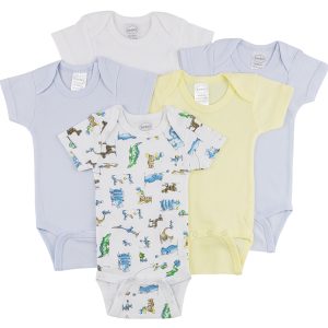 Short Sleeve One Piece 5 Pack Cs_0295nb