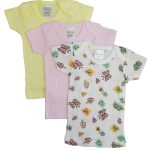 Girls Printed Short Sleeve Variety Pack 059nb