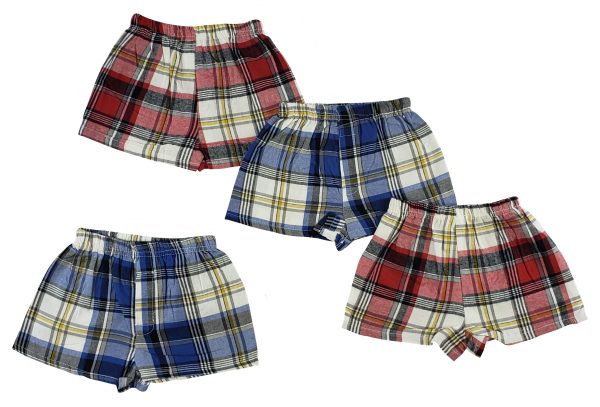 Toddler Boxer Shorts - 4 Pc Set 227t_227t_4t