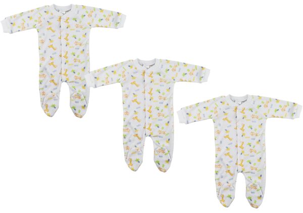 Unisex Closed-toe Sleep & Play (pack Of 3 ) Nc_0716s