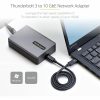 StarTech.com Thunderbolt 3 to Ethernet Adapter, 10GbE, Multi-Gigabit Thunderbolt 3 to RJ45 Network Adapter, TB3/TB4 10GbE NIC - Image 2
