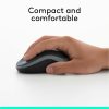 Logitech M185 Wireless Mouse, 2.4GHz with USB Mini Receiver, 1000 DPI Optical Tracking, Swift Grey - Image 5