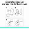 Logitech M185 Wireless Mouse, 2.4GHz with USB Mini Receiver, 1000 DPI Optical Tracking, Swift Grey - Image 10