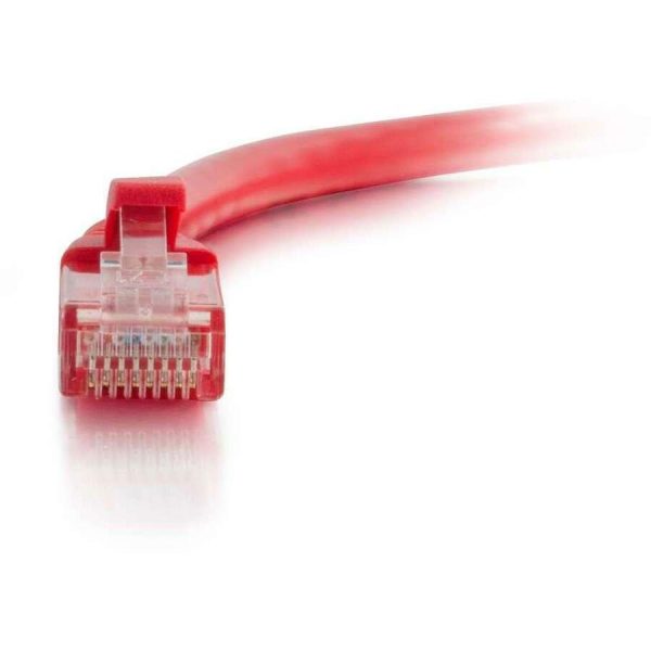 C2G-25ft Cat6 Snagless Unshielded (UTP) Network Patch Cable - Red - Image 3