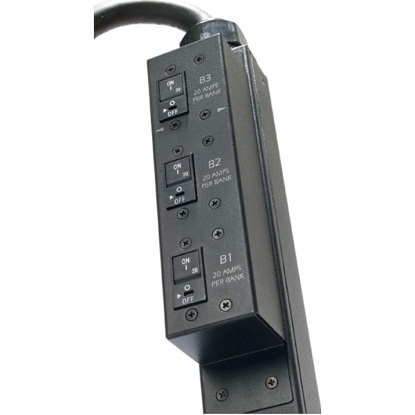 APC by Schneider Electric Rack PDU, Switched, Zero U,12.5kW,208V,(21)C13&(3)C19; 10' Cord - Image 2