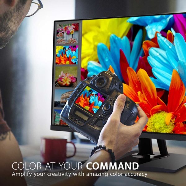 ViewSonic VP2756-4K 27 Inch 4K UHD IPS Ergonomic Monitor with Ultra-Thin Bezels, Color Accuracy, Pantone Validated, 60W USB C - Image 2