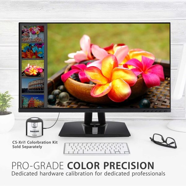 ViewSonic VP2756-4K 27 Inch 4K UHD IPS Ergonomic Monitor with Ultra-Thin Bezels, Color Accuracy, Pantone Validated, 60W USB C - Image 10