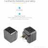 StarTech.com Travel USB Wall Charger - 2 Port - Black - Universal Travel Adapter - International Power Adapter - USB Charger - Image 5