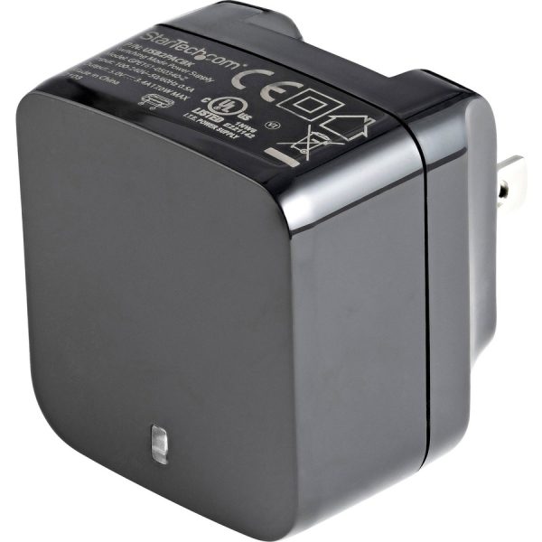 StarTech.com 2 Port USB Wall Charger, 17W Wall Charger Hub (2.4A & 1A port), Dual USB-A Power Adapter, Portable Charger for Phones/Tablets - Image 7