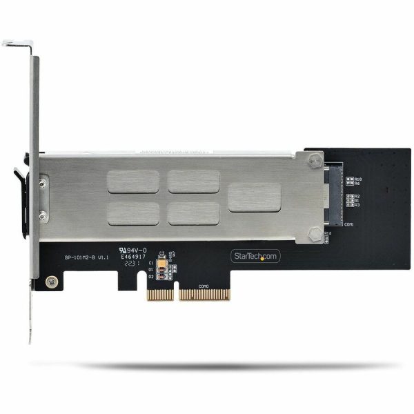 StarTech.com M.2 NVMe SSD to PCIe x4 Removable Mobile Rack for PCI Express Expansion Slot, Tool-less Installation, PCIe Hot-Swap Drive Bay - Image 4