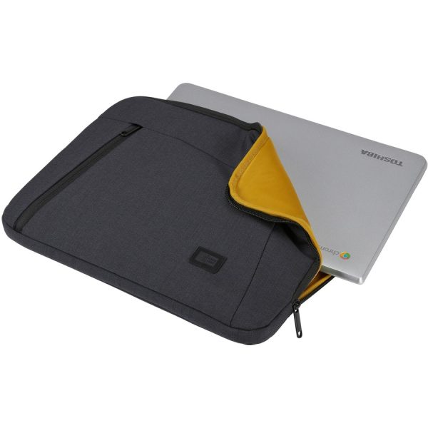 Case Logic Huxton HUXS-213 Carrying Case (Sleeve) for 13.3" Notebook, Accessories - Black - Image 2