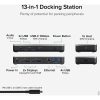 Plugable Dual 4K USB-C Chromebook Docking Station, Google Certified Chromebook Compatible, 60W Driverless Charging Dock - Image 2