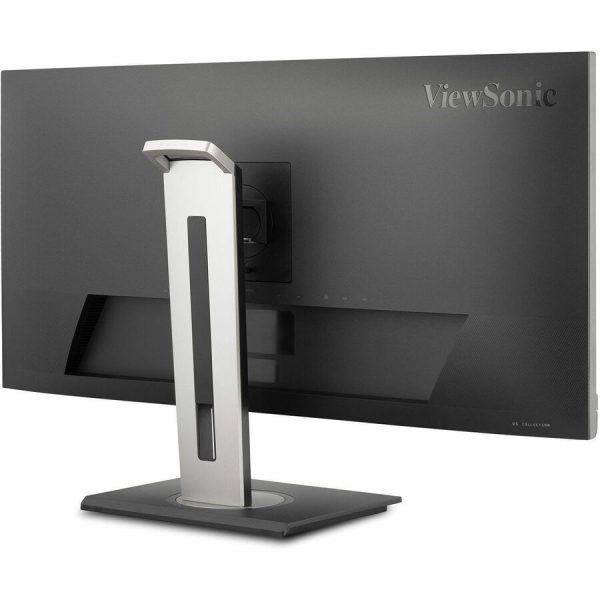 ViewSonic VG3456A 34 Inch 21:9 UltraWide QHD 1440p IPS Monitor with Ergonomic Design, 100W USB C, Docking Built-In, Gigabit Ethernet RJ54 for Home and Office - Image 4