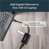StarTech.com USB 3.0 to Gigabit Ethernet Adapter NIC w/ USB Port - Black - Image 5