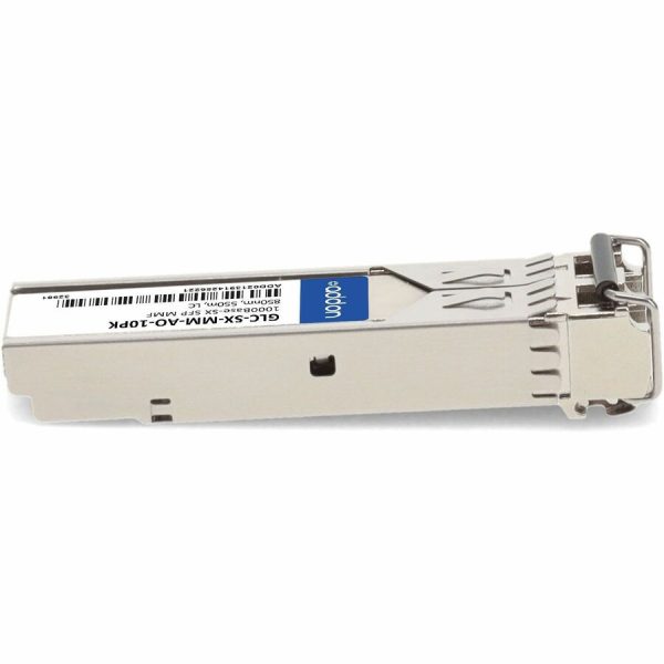 AddOn 10-Pack of Cisco GLC-SX-MM Compatible TAA Compliant 1000Base-SX SFP Transceiver (MMF, 850nm, 550m, LC) - Image 6