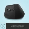 Logitech Lift Left Vertical Ergonomic Mouse, Left-handed, Wireless, Bluetooth or Logi Bolt USB, Quiet clicks, Graphite - Image 7