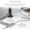 StarTech.com USB-C Triple-Monitor Multiport Adapter, HDMI & DisplayPort, 3x 10Gbps USB Hub, PD Pass-Through, GbE, Travel Docking Station - Image 6