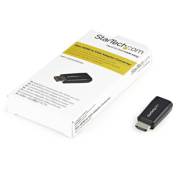 StarTech.com Compact HDMI to VGA Adapter Converter - 1920x1200/1080p - Image 3