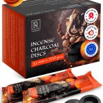 200 pcs Charcoal Tablets for Incense – Quick Light Charcoal Tablets (20 roll)
