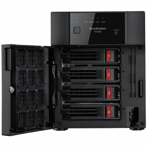 BUFFALO TeraStation 3430DN 4-Bay Desktop NAS 8TB (4x2TB) HDD Included 2.5GBE iSCSI TAA Compliant - Image 3