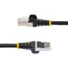 StarTech.com 6ft CAT6a Ethernet Cable, Black Low Smoke Zero Halogen (LSZH) 10 GbE 100W PoE S/FTP Snagless RJ-45 Network Patch Cord - Image 3