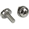 StarTech.com Rack Screws - 20 Pack - Installation Tool - 12 mm M5 Screws - M5 Nuts - Cabinet Mounting Screws and Cage Nuts - Image 2