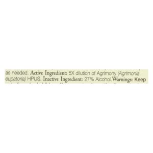 Bach Flower Remedies Essence Agrimony - 0.7 fl oz