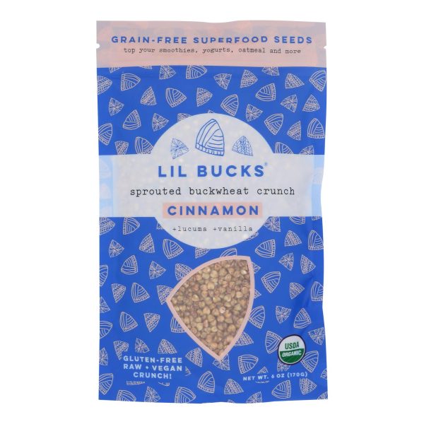 Lil Bucks - Buckwheat Sprtd Cinnamon - Case of 6-6 OZ