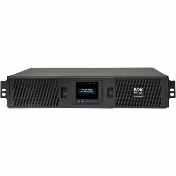 Eaton Tripp Lite Series SmartOnline 1500VA 1350W 120V Double-Conversion UPS - 8 Outlets, Extended Run, Network Card Included, LCD, USB, DB9, 2U Rack/Tower - Image 6