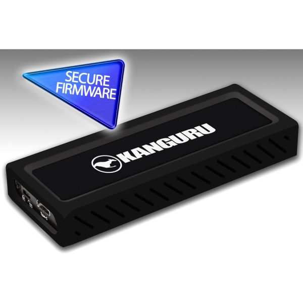 Kanguru UltraLock™ USB-C M.2 NVMe SSD, SuperSpeed+ USB 3.1 Gen 2, 1T - Image 2