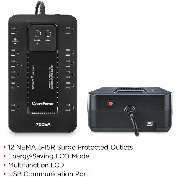 CyberPower EC750G Ecologic UPS Systems - Image 2