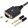 StarTech.com 3ft (1m) USB to Serial Adapter Cable, COM Retention, FTDI IC, DB9 RS232, Interchangeable DB9 Screws/Nuts, Windows/macOS/Linux - Image 7