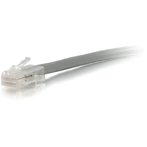 C2G-1ft Cat5e Non-Booted Unshielded (UTP) Network Patch Cable - Gray - Image 2