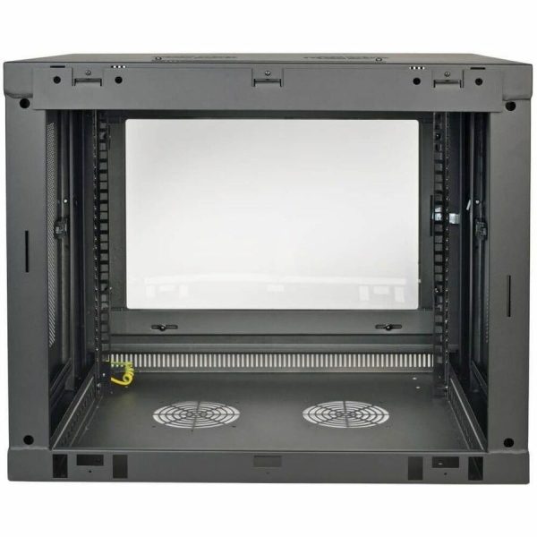 Eaton Tripp Lite Series SmartRack 9U Low-Profile Switch-Depth Wall-Mount Mini Rack Enclosure, Clear Acrylic Window - Image 2