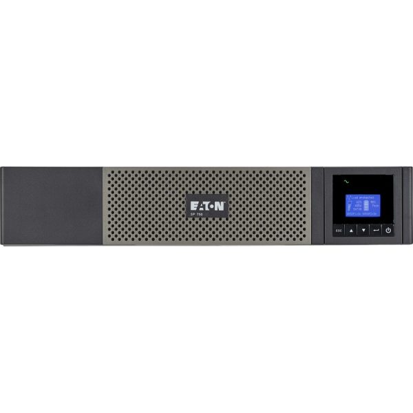 Eaton 5P 750VA 600W 120V Line-Interactive UPS, 5-15P, 10x 5-15R Outlets, 16-Inch Depth, True Sine Wave, Cybersecure Network Card Option, 2U