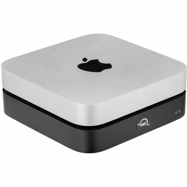 OWC miniStack STX Drive Enclosure Serial ATA, PCI Express NVMe 4.0 - Thunderbolt 4 Host Interface - Matte Silver, Matte Black - Image 4