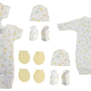 Unisex Newborn Baby 9 Pc  Sets Nc_0660