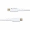 StarTech.com 10ft (3m) White USB-C Charging Cable, USB 2.0 Type-C Laptop Charger Cord, 60W Power Delivery, TPE Jacket, Data Transfer Cable - Image 3