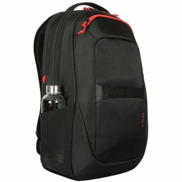 Targus Strike II TBB639GL Carrying Case (Backpack) for 17" to 18" Notebook - Black/Red - Image 5