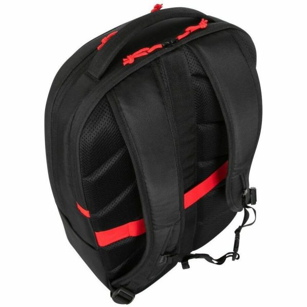 Targus Strike II TBB639GL Carrying Case (Backpack) for 17" to 18" Notebook - Black/Red - Image 6