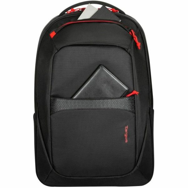 Targus Strike II TBB639GL Carrying Case (Backpack) for 17" to 18" Notebook - Black/Red - Image 11