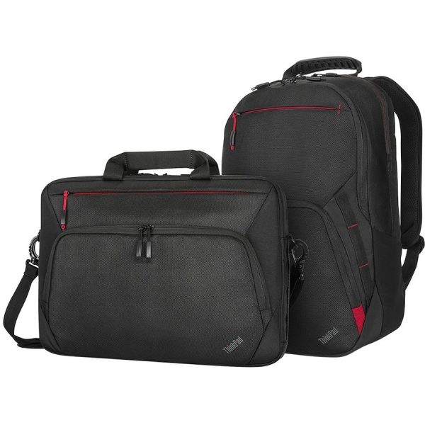 Lenovo Essential Plus Carrying Case Rugged (Backpack) for 15.6" Notebook - Black - Image 5