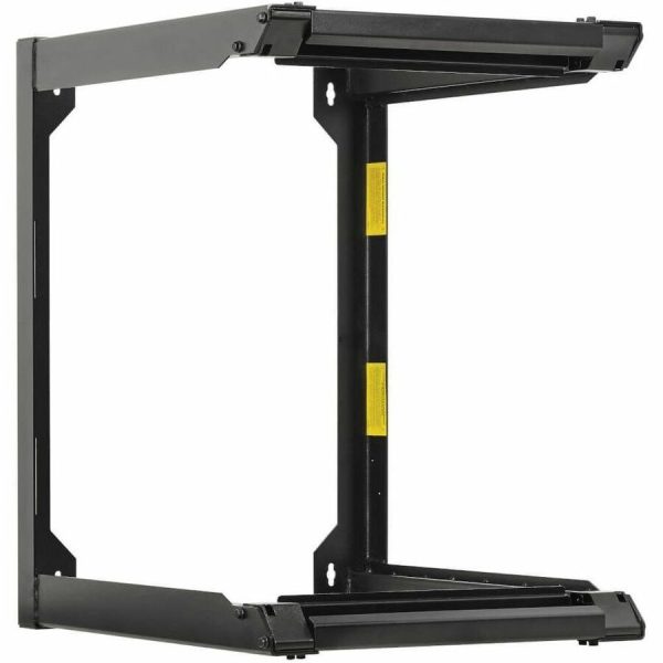 Eaton Tripp Lite Series SmartRack 12U Wall-Mount 2-Post Open Frame Rack, Hinged Front, Heavy Duty - Image 3