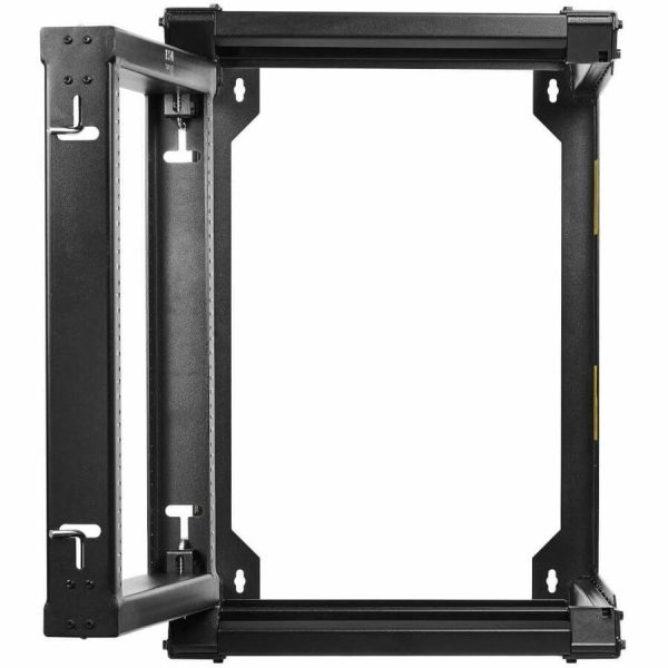 Eaton Tripp Lite Series SmartRack 12U Wall-Mount 2-Post Open Frame Rack, Hinged Front, Heavy Duty - Image 9