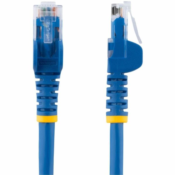 StarTech.com 7 ft. CAT6 Ethernet Cable - 10 Pack - ETL Verified - Blue CAT6 Patch Cord - Snagless RJ45 Connectors - 24 AWG - UTP - Image 3