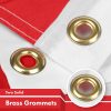 Poland Ensign Polish Flag 3x5 Ft 2-Pack 150D Printed Polyester By G128 - Image 2
